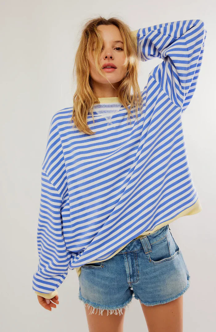 MANA™ | OVERSIZED STRIPED SWEATER