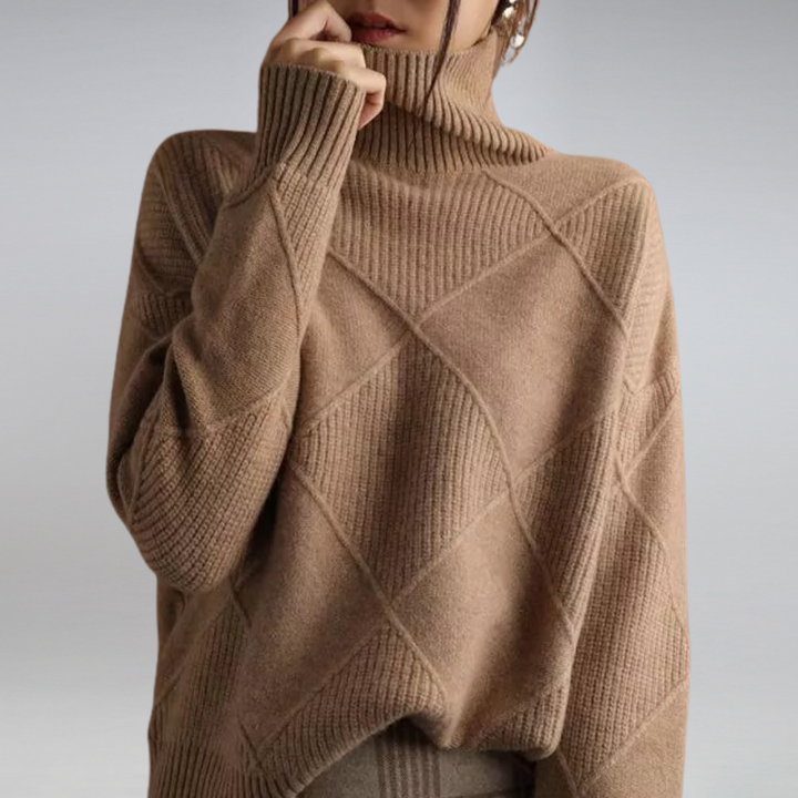 Erin | Luxurious Soft Cashmere Turtleneck