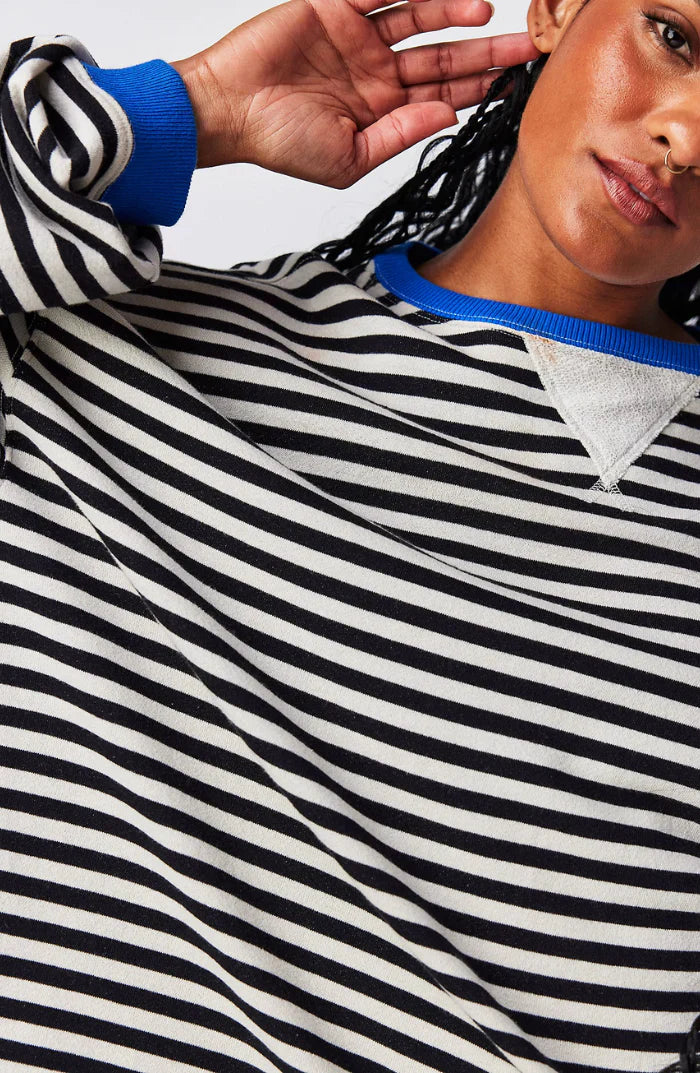 MANA™ | OVERSIZED STRIPED SWEATER