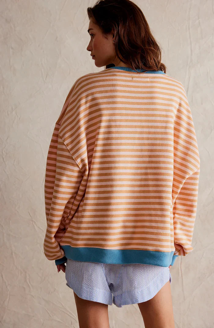 MANA™ | OVERSIZED STRIPED SWEATER