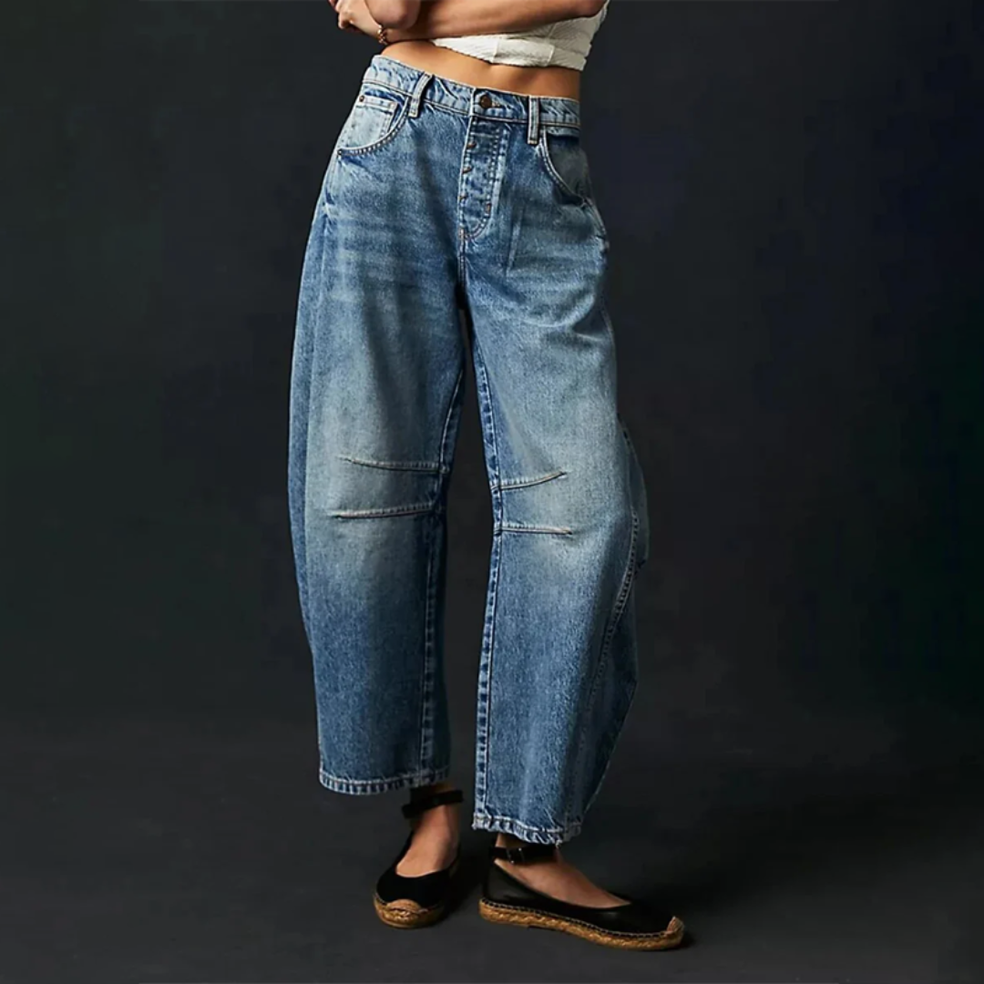 GLORIA™ | Oversized Wide Leg Jeans