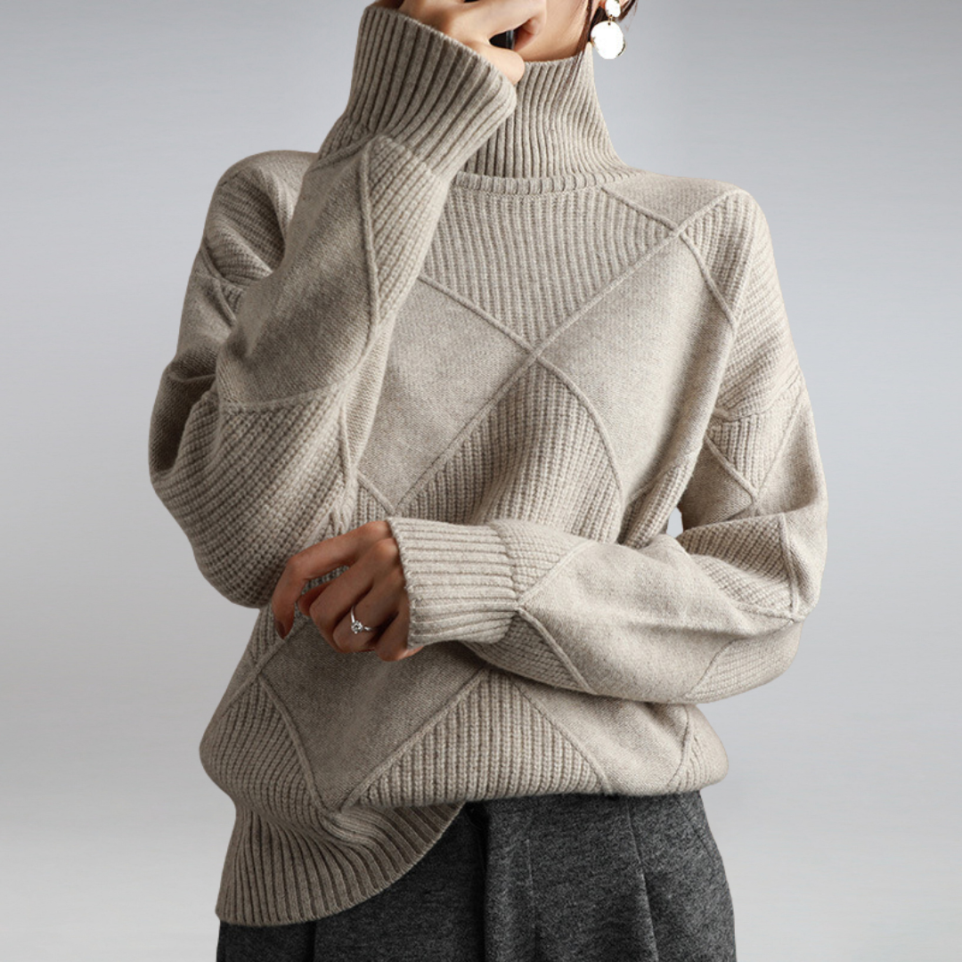 Erin | Luxurious Soft Cashmere Turtleneck