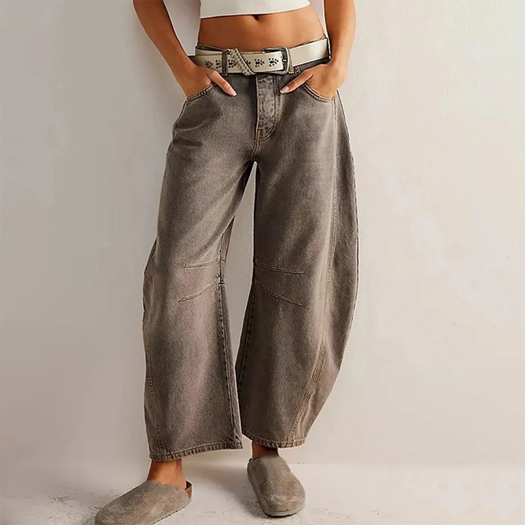 GLORIA™ | Oversized Wide Leg Jeans