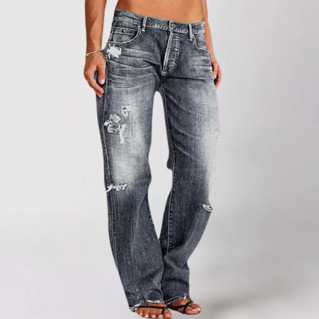 LISA™ | Wide Leg Denim Jeans