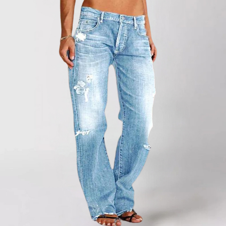 LISA™ | Wide Leg Denim Jeans