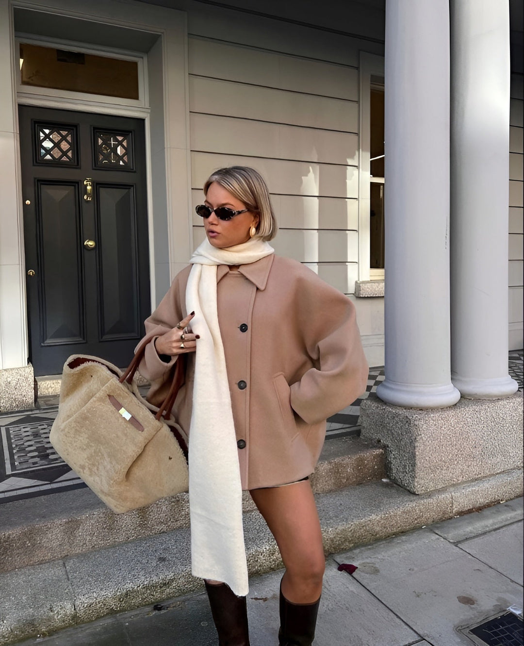 LIZZY™ | STYLISH OVERSIZED WOOL COAT