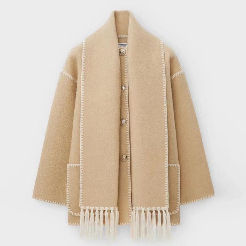 VIONA™ | Cozy Wool Cape