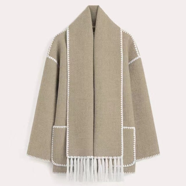 VIONA™ | Cozy Wool Cape