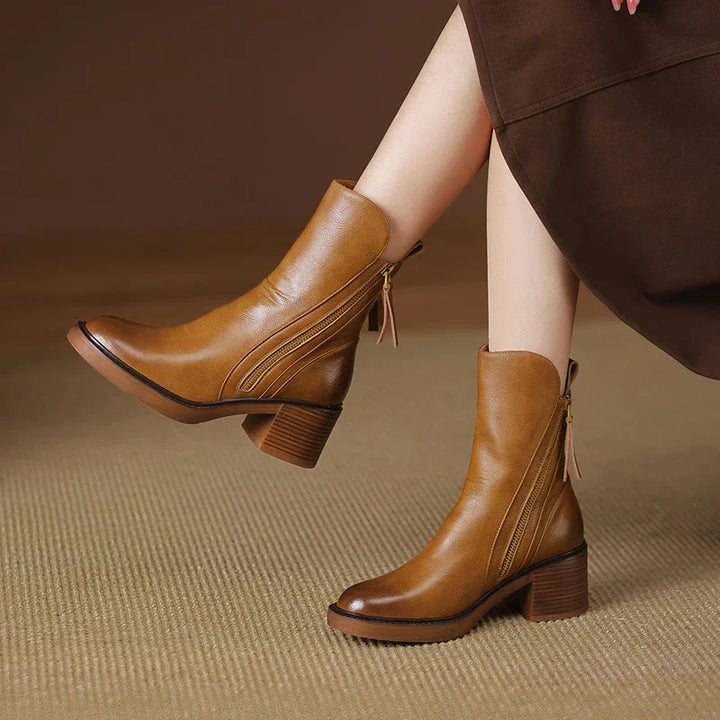 MARIA™ | Premium Leather Ankle Boots