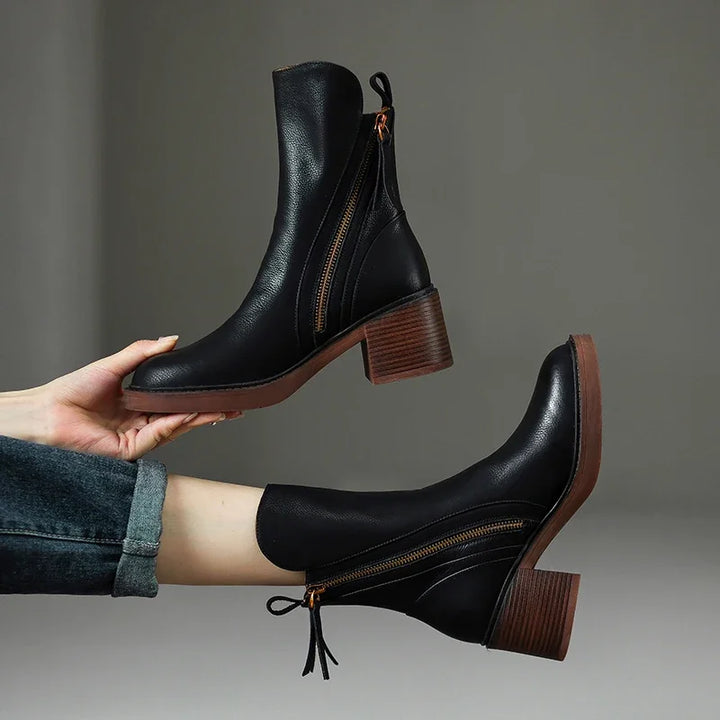 MARIA™ | Premium Leather Ankle Boots