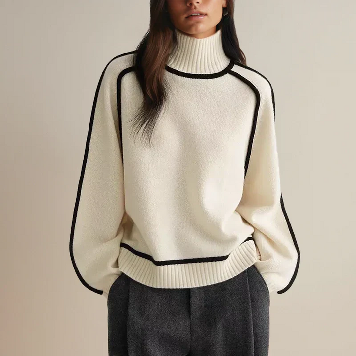 Eliška - Stylish Turtleneck Sweater