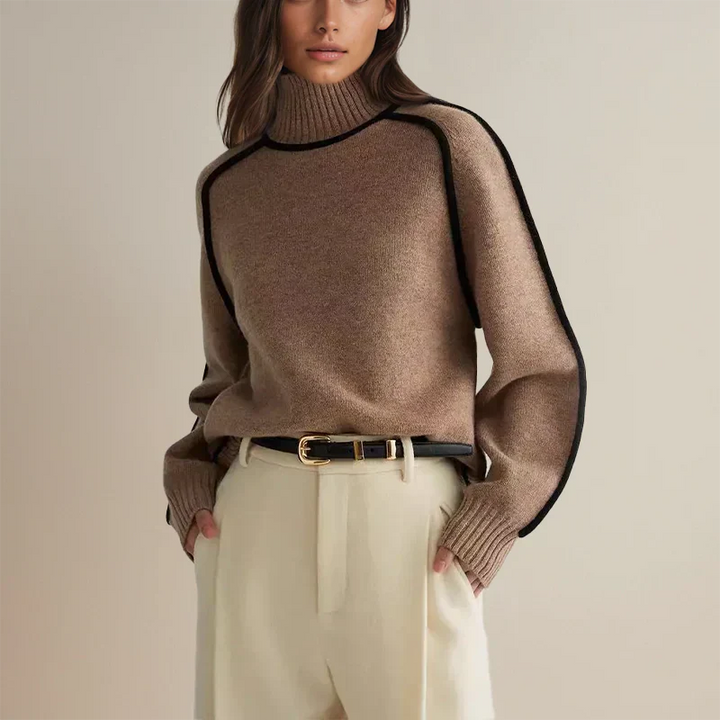 Eliška - Stylish Turtleneck Sweater