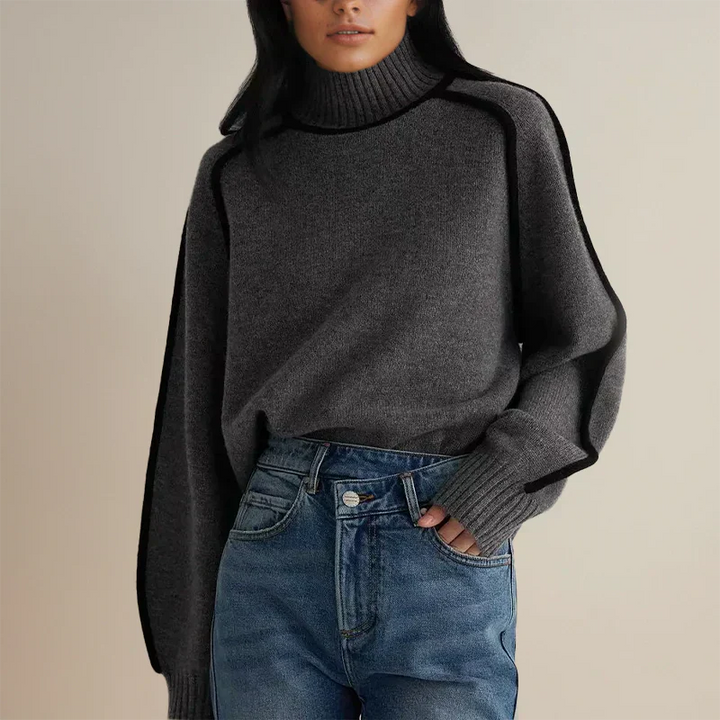 Eliška - Stylish Turtleneck Sweater