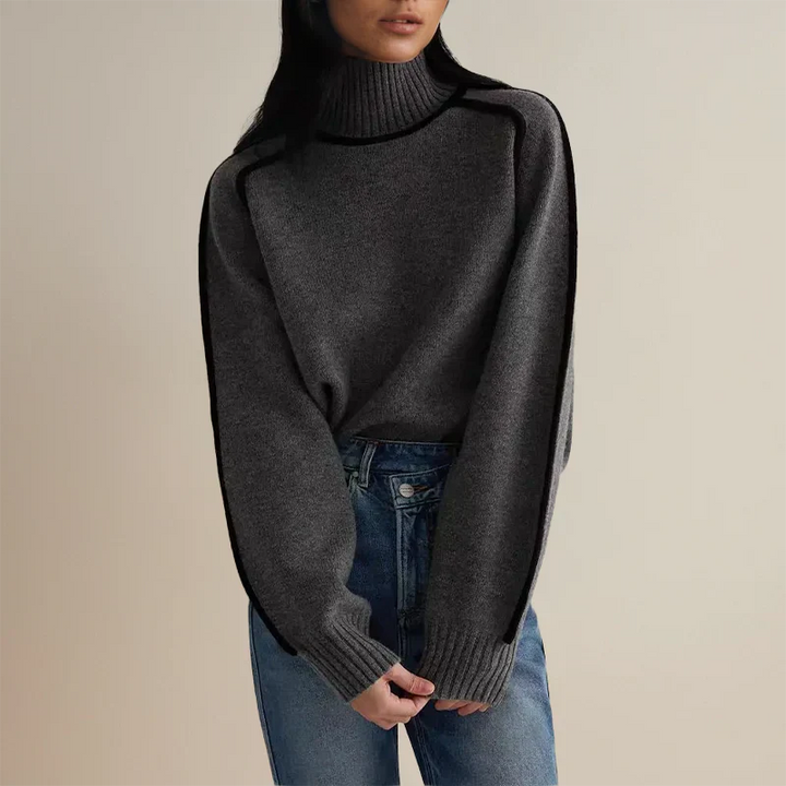 Eliška - Stylish Turtleneck Sweater