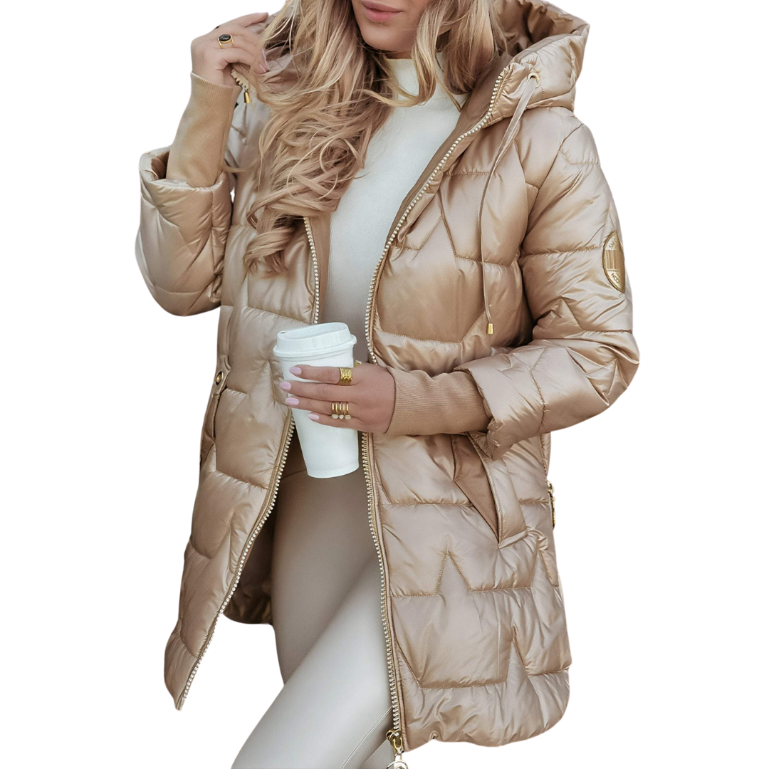 ASTRID™ | Cozy Cotton Blend Autumn Coat